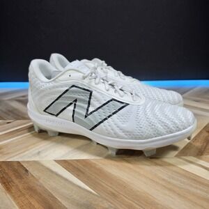 New Balance FuelCell 4040v7 PL4040W7 Mens 12.5 White Molded Baseball Cleats